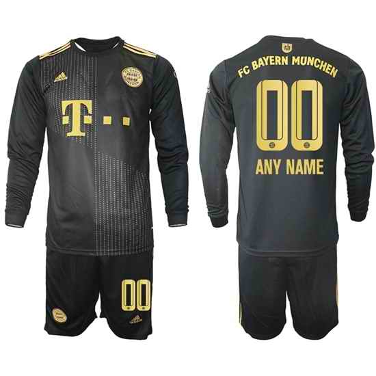 Men Bayern Long Sleeve Soccer Jerseys 500 Customized